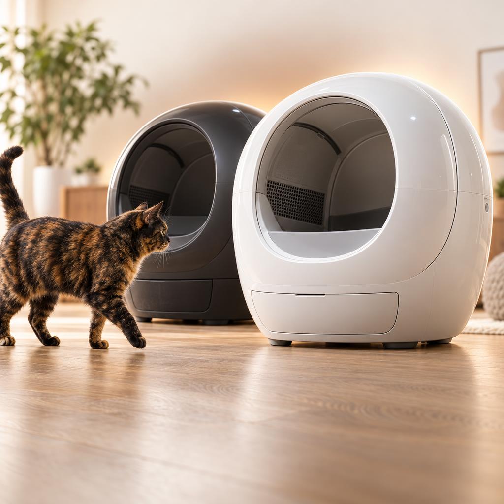Leo's Loo Too vs Litter-Robot 4 side by side